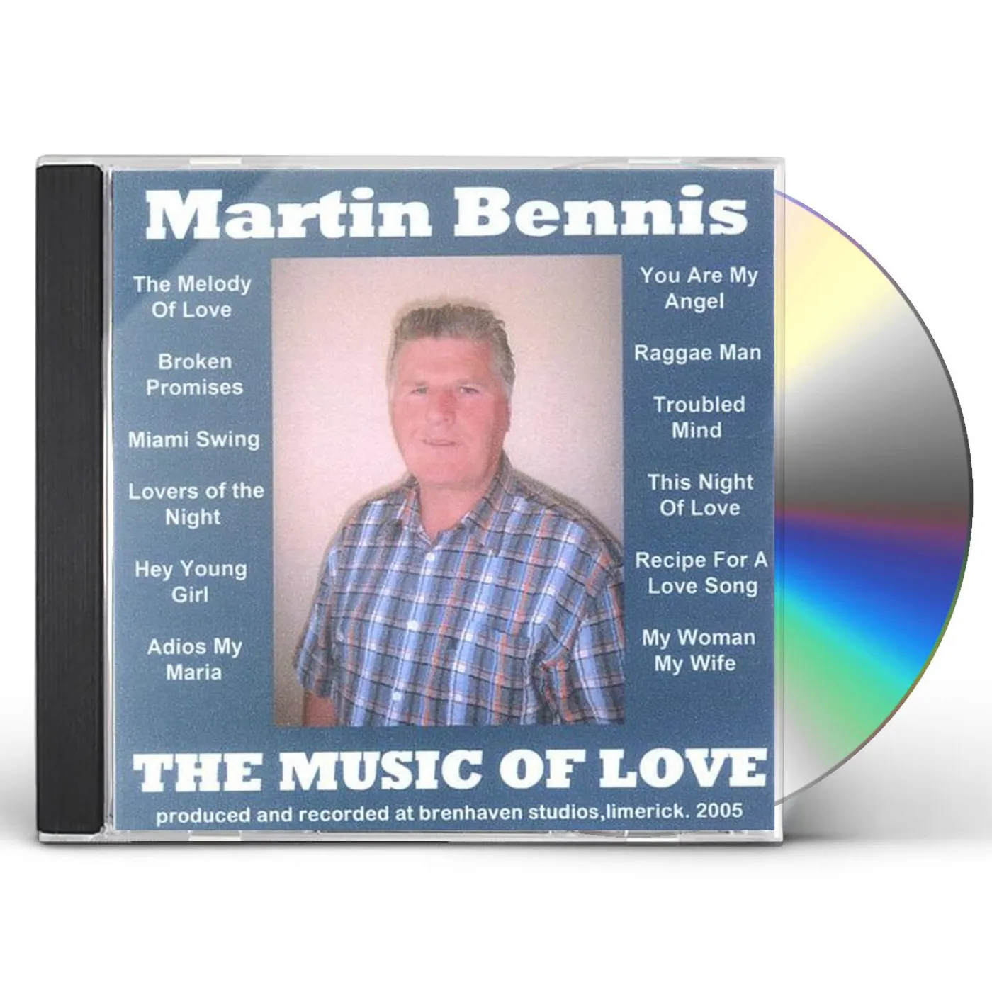 Martin Bennis MUSIC OF LOVE CD