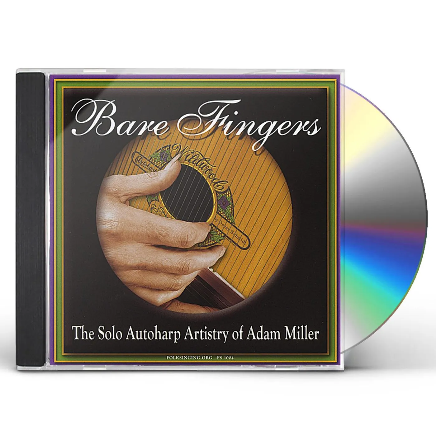 Adam Miller BARE FINGERS-THE SOLO AUTOHARP ARTISTRY OF ADAM MI CD