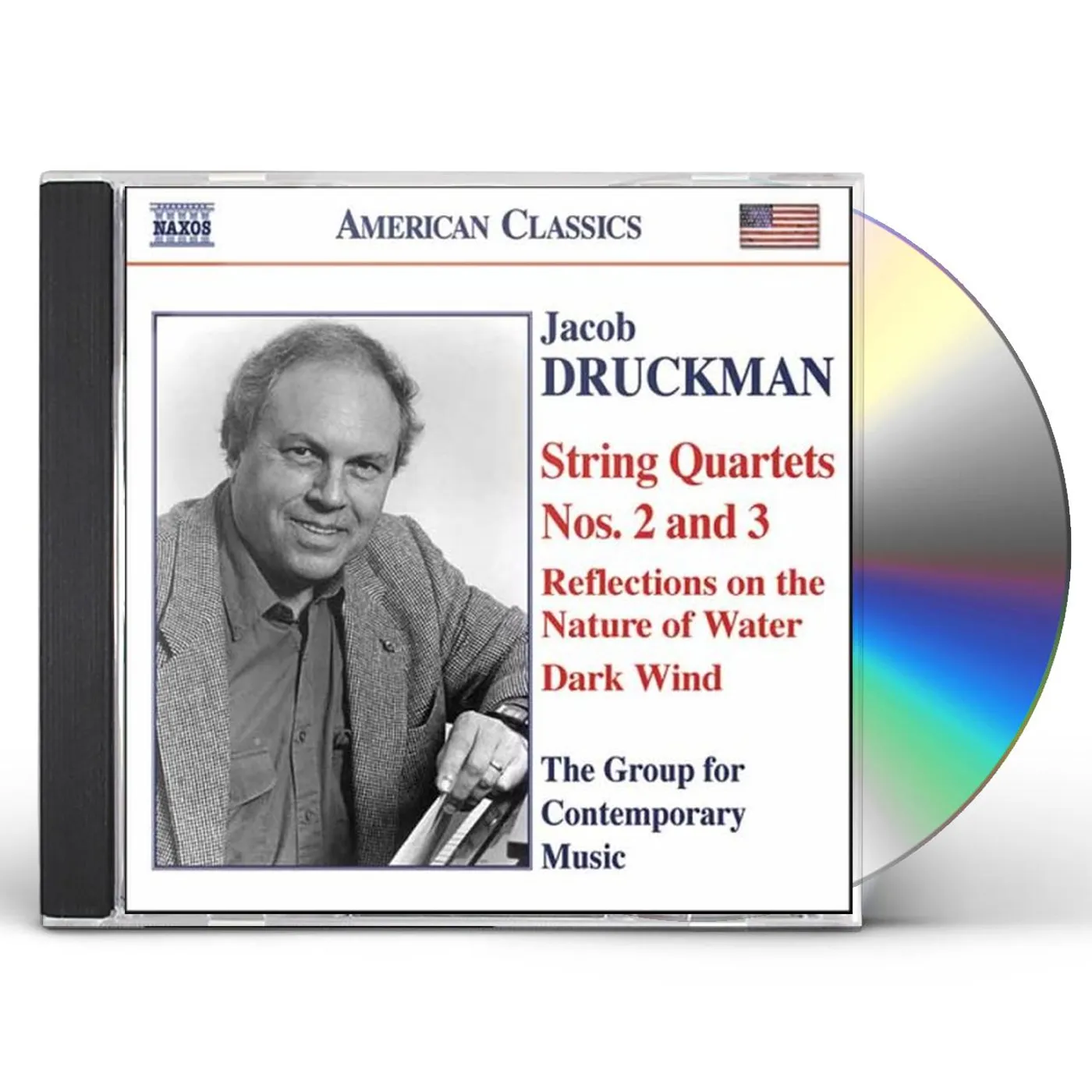Jacob Druckman STRING QUARTETS NOS. 2 & 3 CD
