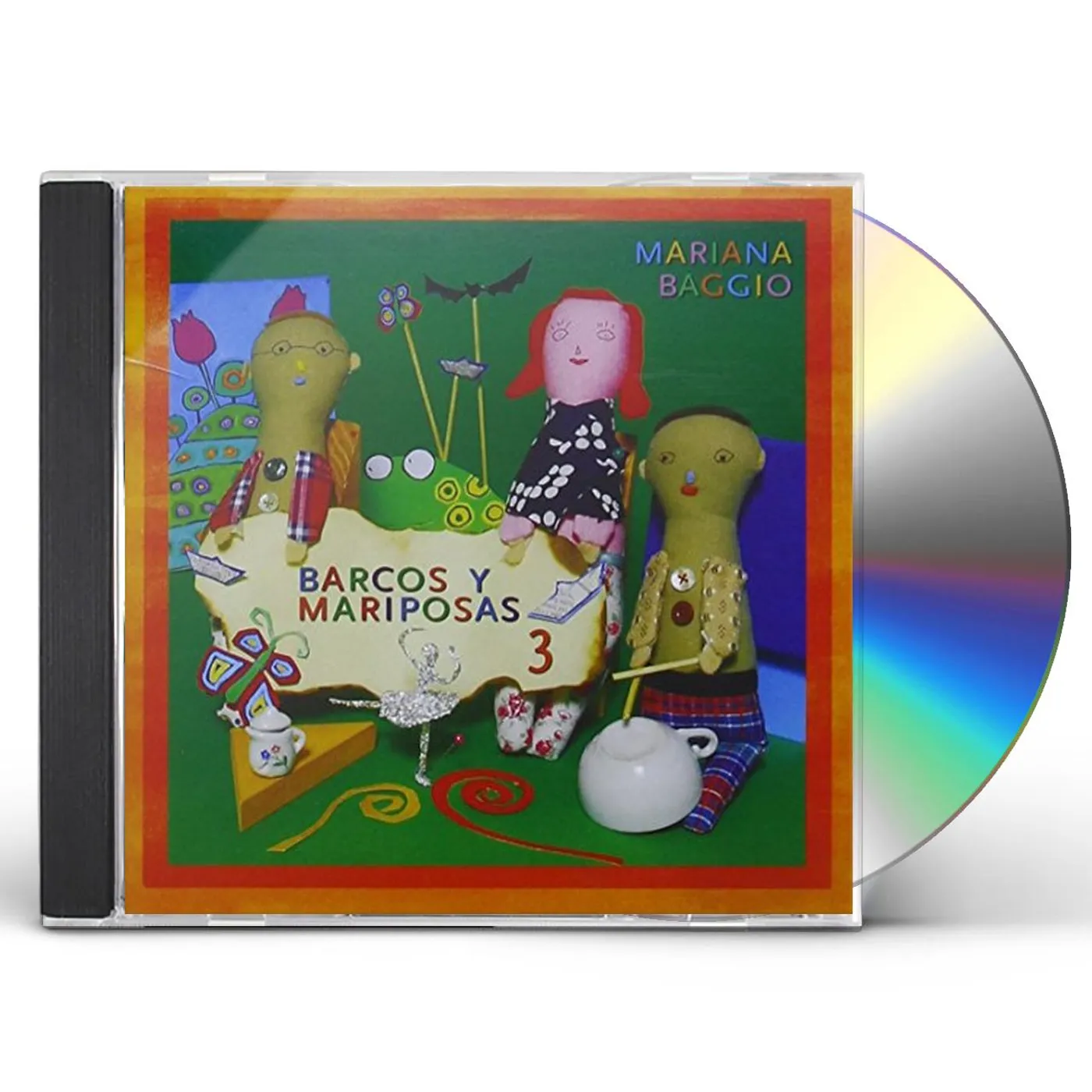 Mariana Baggio BARCOS Y MARIPOSAS 3 CD