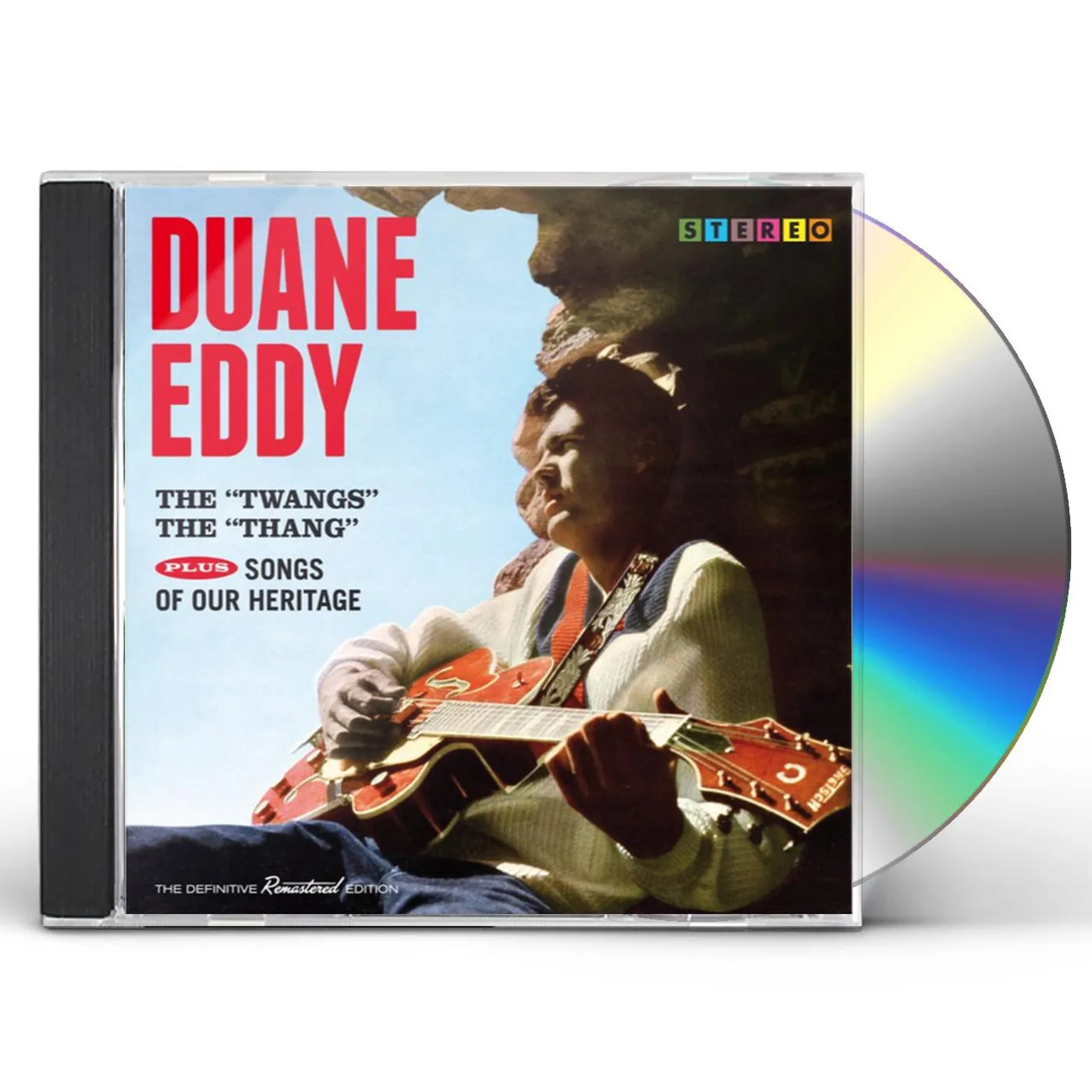 Eddy Duane TWANGS THE THANG / SONGS OF OUR HERITAGE CD