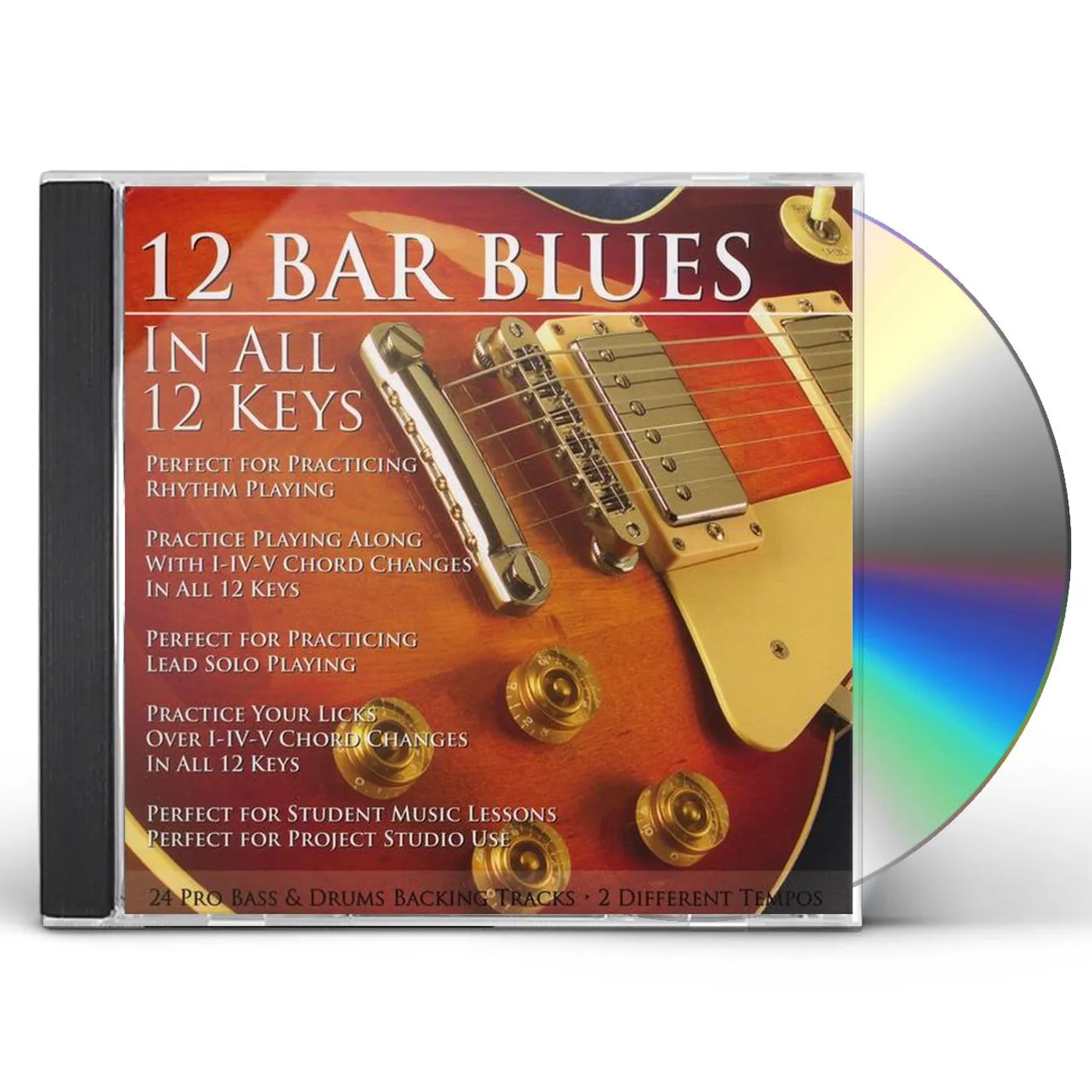Christopher Schlegel 12 BAR BLUES IN ALL 12 KEYS BASS & DRUMS BACKING CD