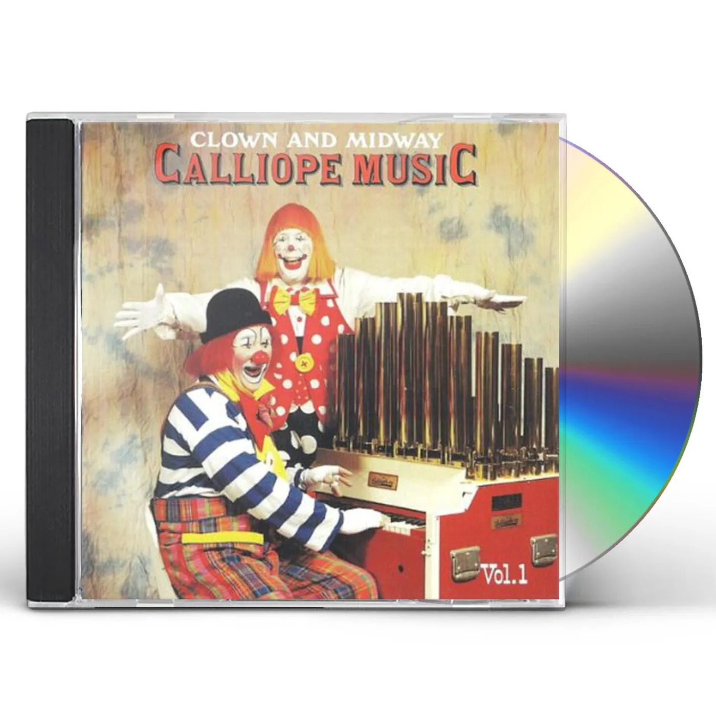 Ringling Brother's Calliope CLOWN & MIDWAY CALLIOPE MUSIC VOL. 1 CD