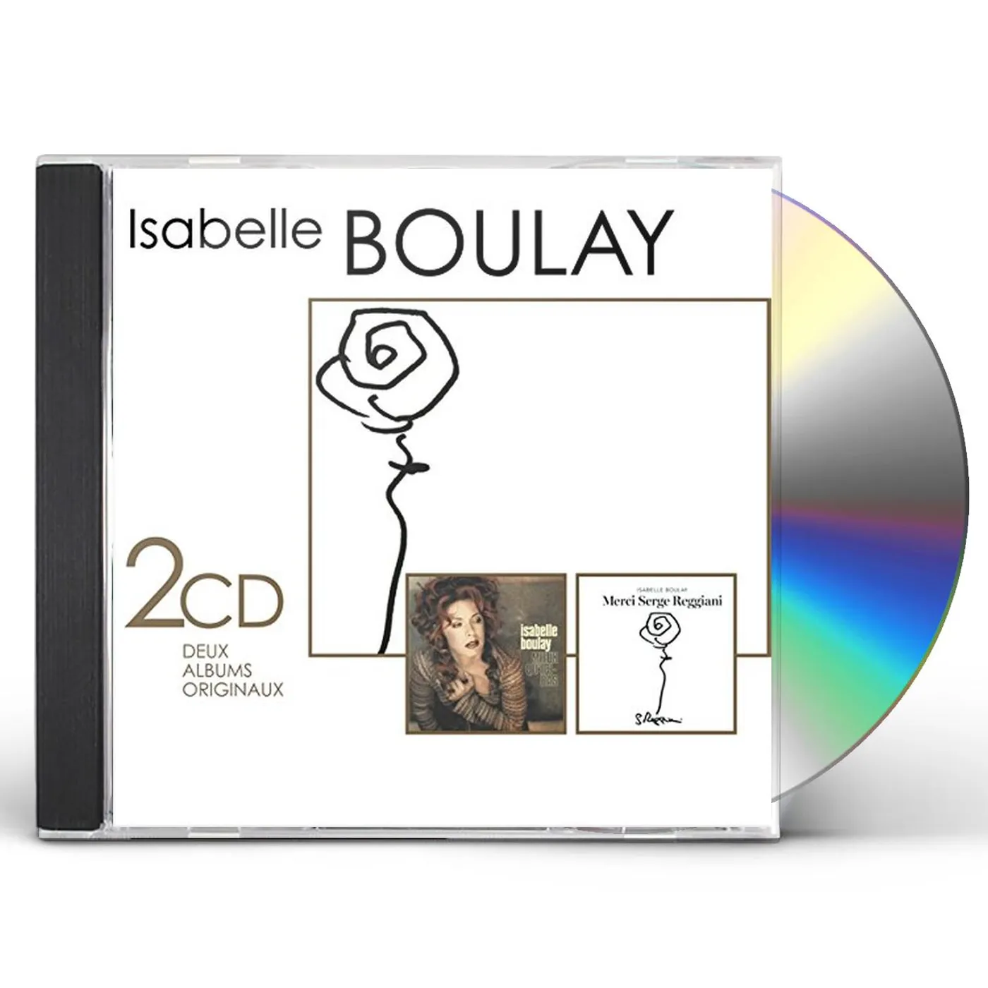 Isabelle Boulay MERCI SERGE REGGIANI / MIEUX QU'ICI BAS CD