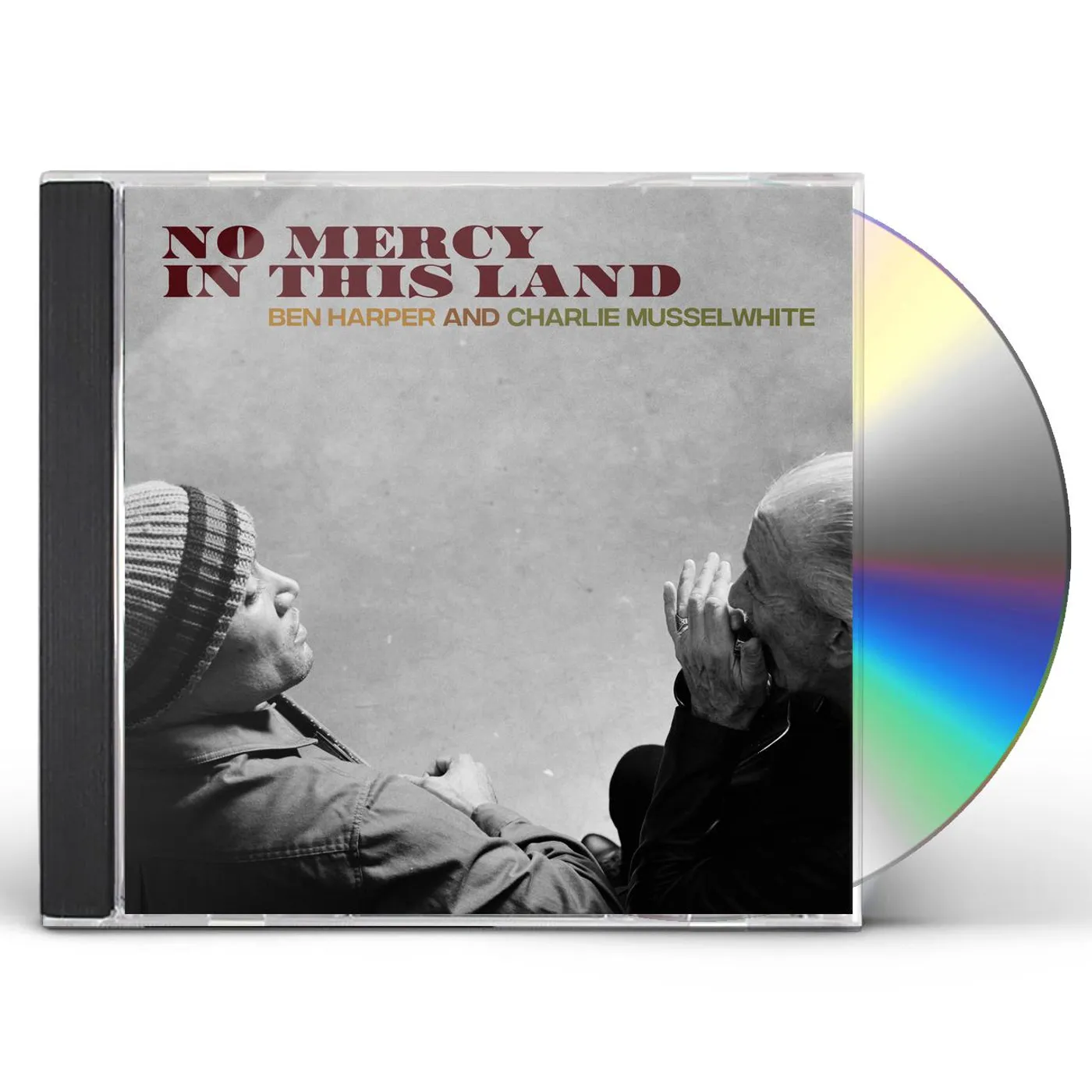 Ben Harper with Charlie Musselwhite NO MERCY IN THIS LAND CD