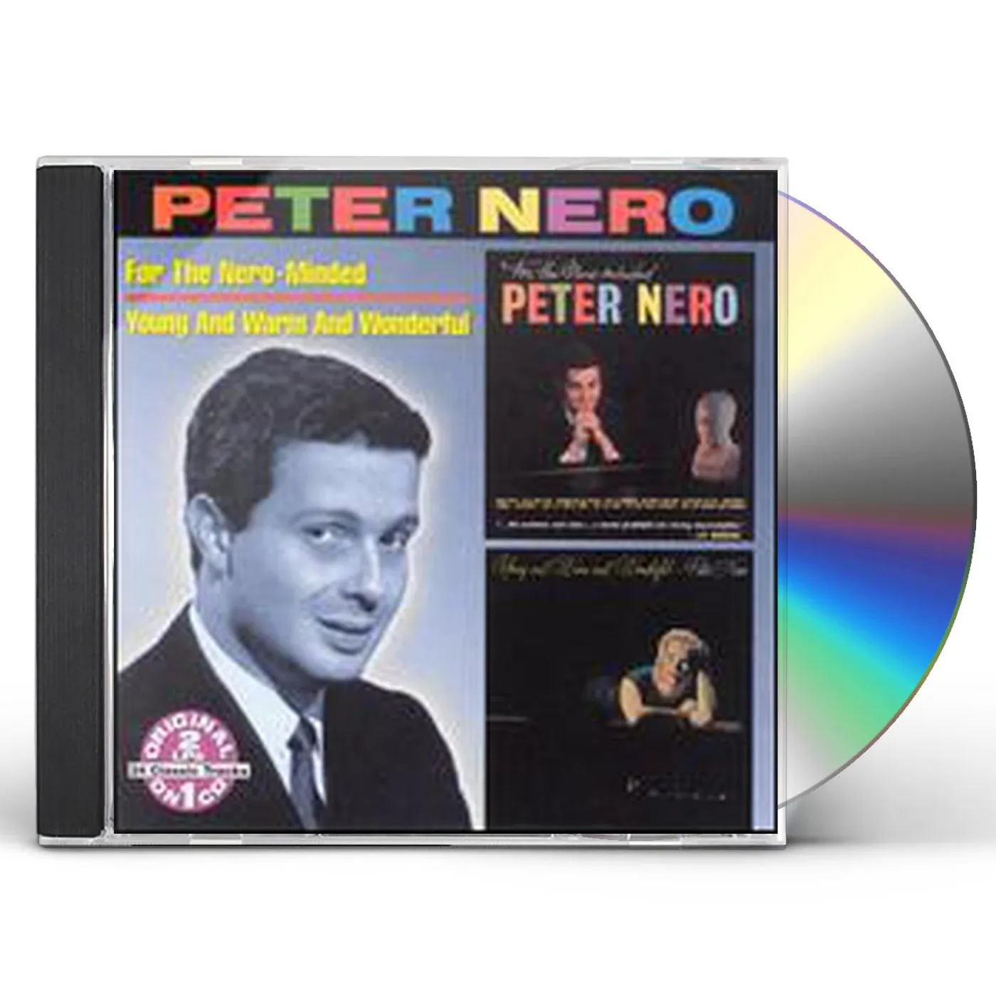 Peter Nero FOR THE NERO-MINDED/YOUNG AND WARM AND WONDERFUL CD
