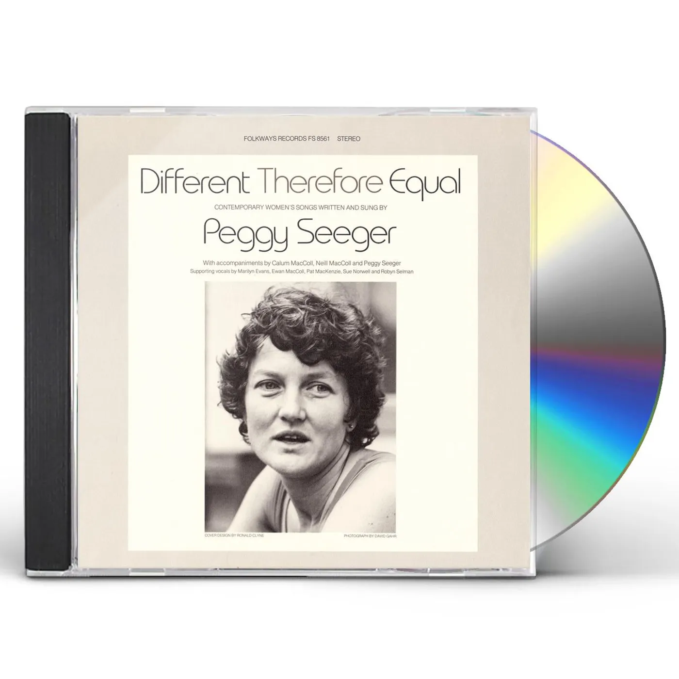 Peggy Seeger DIFFERENT THEREFORE EQUAL CD
