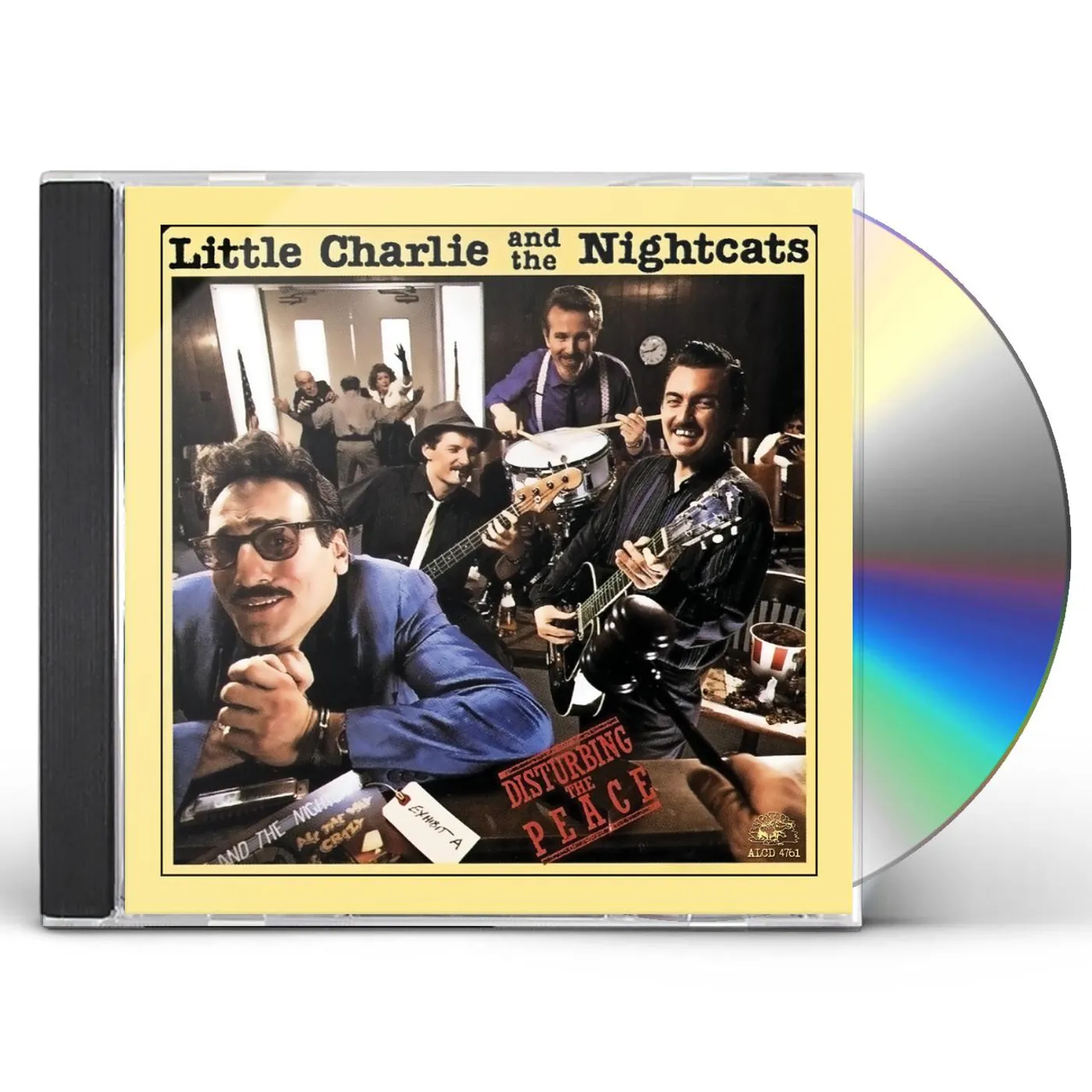 Little Charlie & The Nightcats DISTURBING THE PEACE CD
