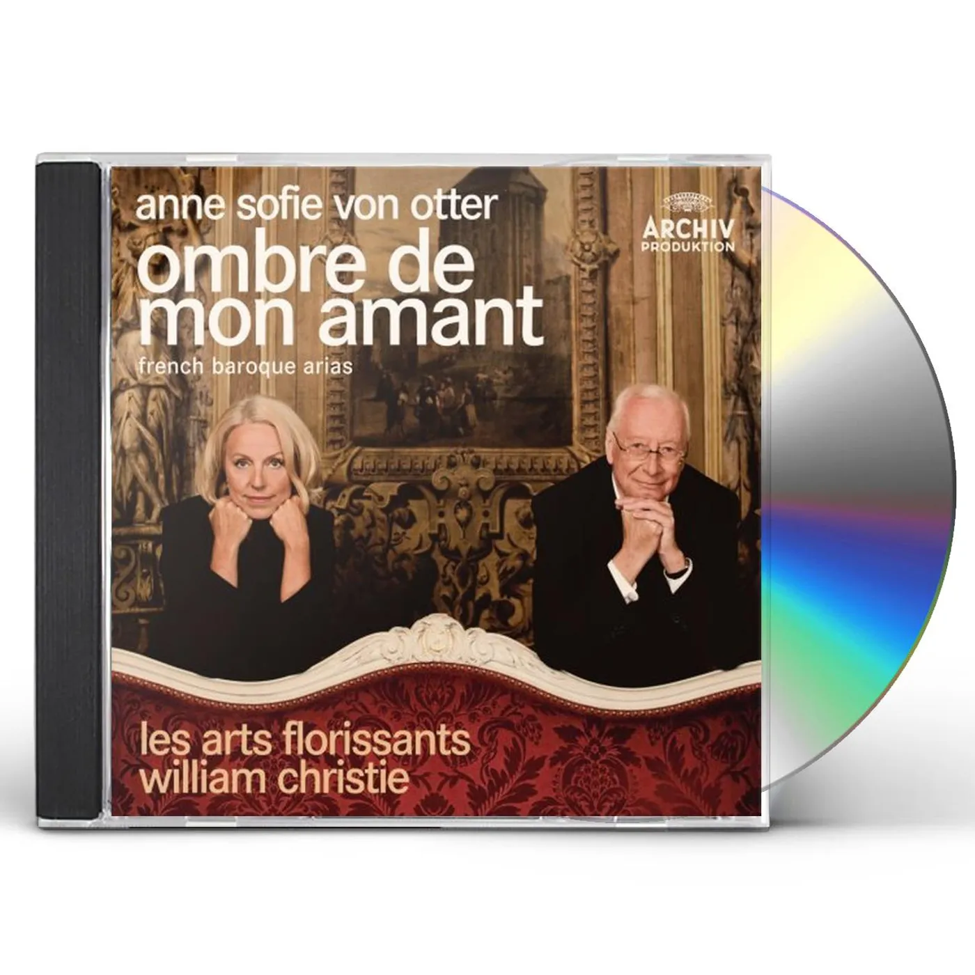 Anne Sofie von Otter OMBRE DE MON AMANT (FRENCH BAROQUE ARIAS) CD