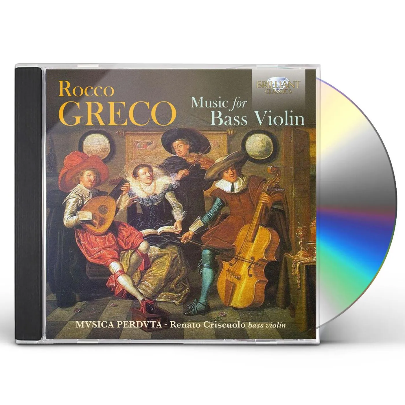 GRECO / MUSICA PERDUTA / CRISCUOLO MUSIC FOR BASS VIOLIN CD