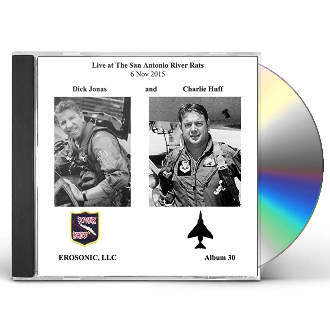 Dick Jonas LIVE AT THE SAN ANTONIO RIVER RATS CD