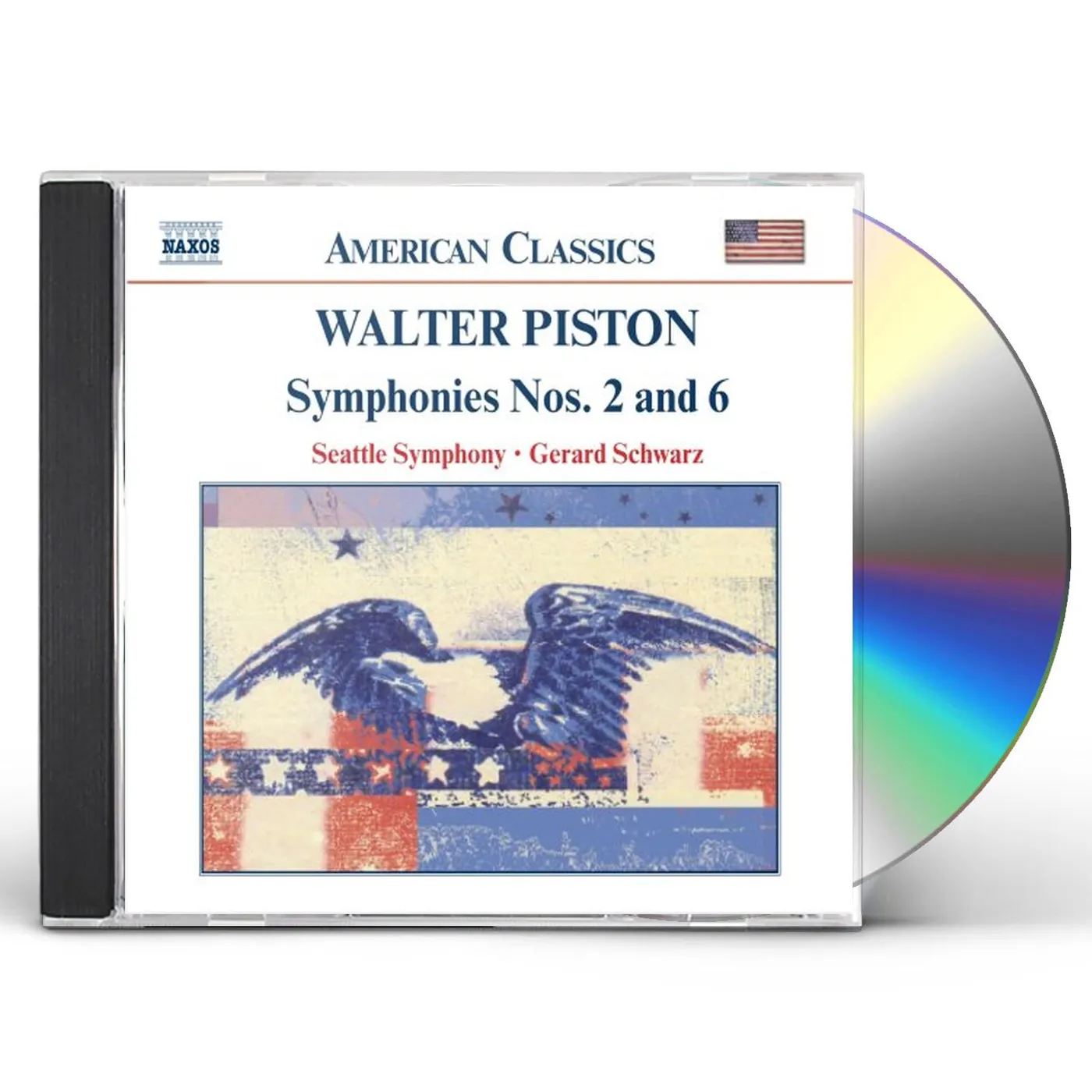 Walter Piston SYMPHONIES NOS. 2 & 6 CD