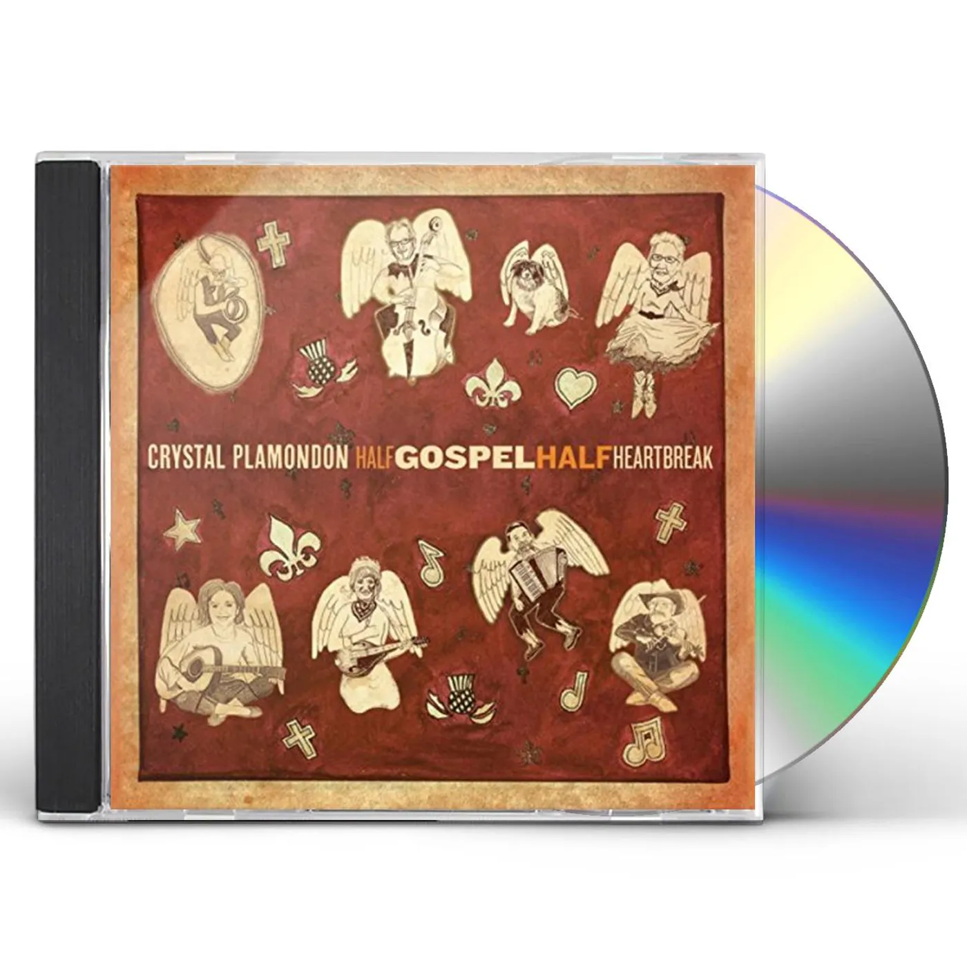 Crystal Plamondon HALF GOSPEL HALF HEARTBREAK CD
