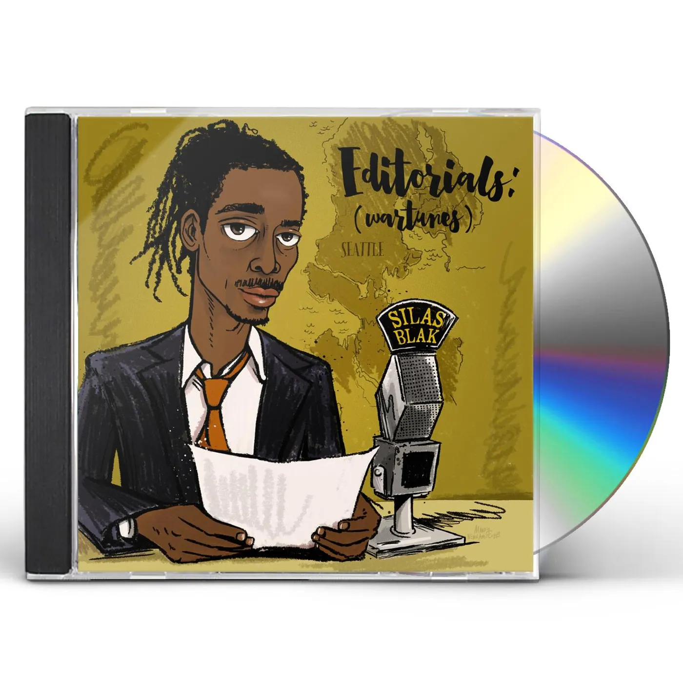 Silas Blak EDITORIALS (WAR TUNES) CD