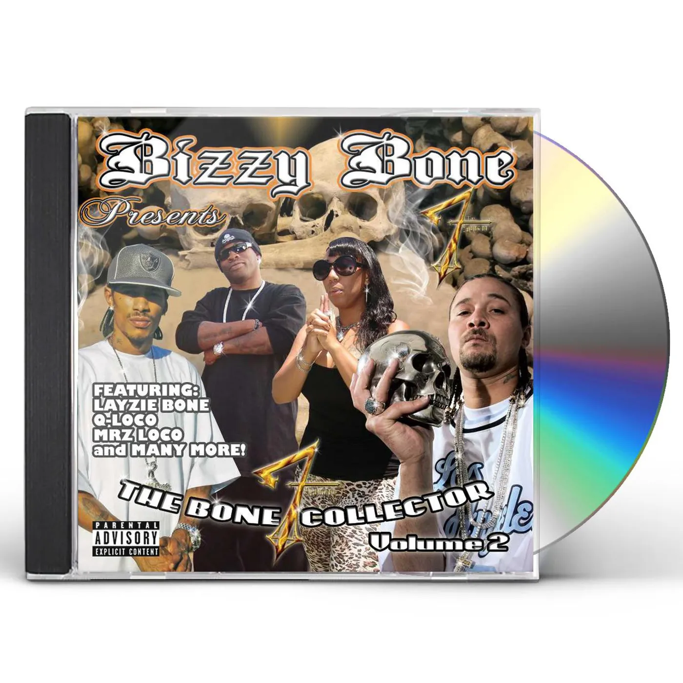 BIZZY BONE PRESENTS THE BONE COLLECTOR 2 CD