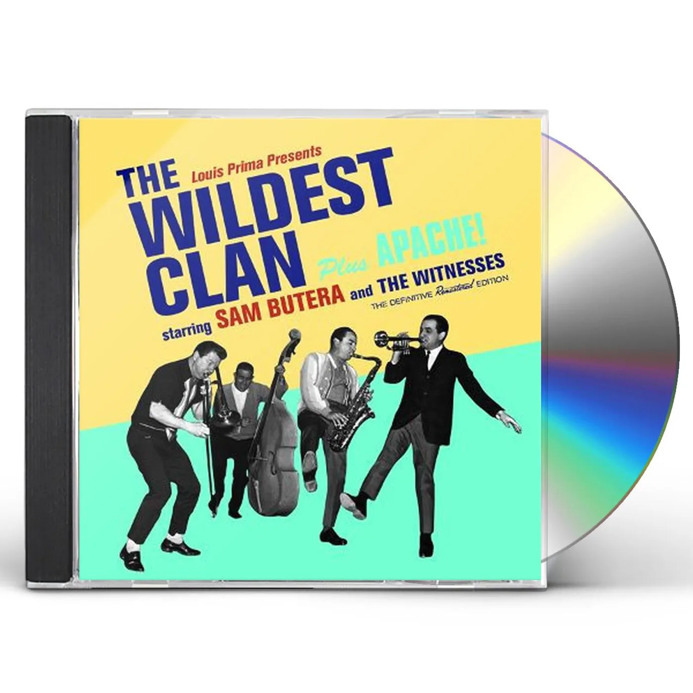 Sam Butera & The Witnesses WILDEST CLAN + APACHE! + 6 BONUS TRACKS CD