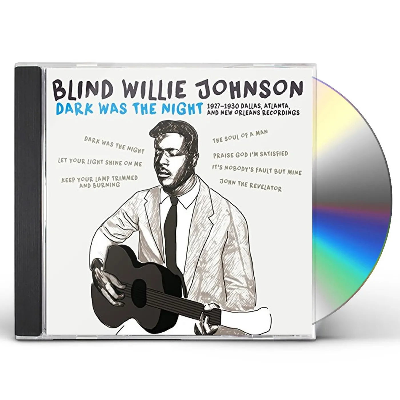 Blind Willie Johnson DARK WAS THE NIGHT 1927-1930 CD