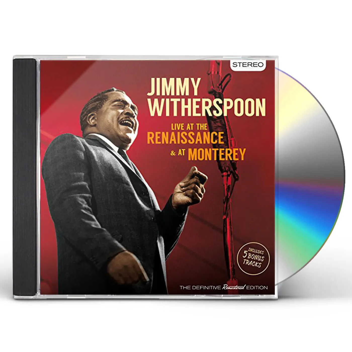 Jimmy Witherspoon LIVE AT THE RENAISSANCE & AT MONTE CD