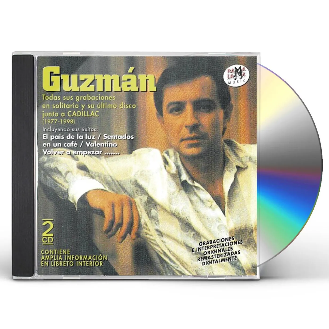 Guzman TODAS SUS GRABACIONES EN SOLITARIO Y SU ULTIMO CD