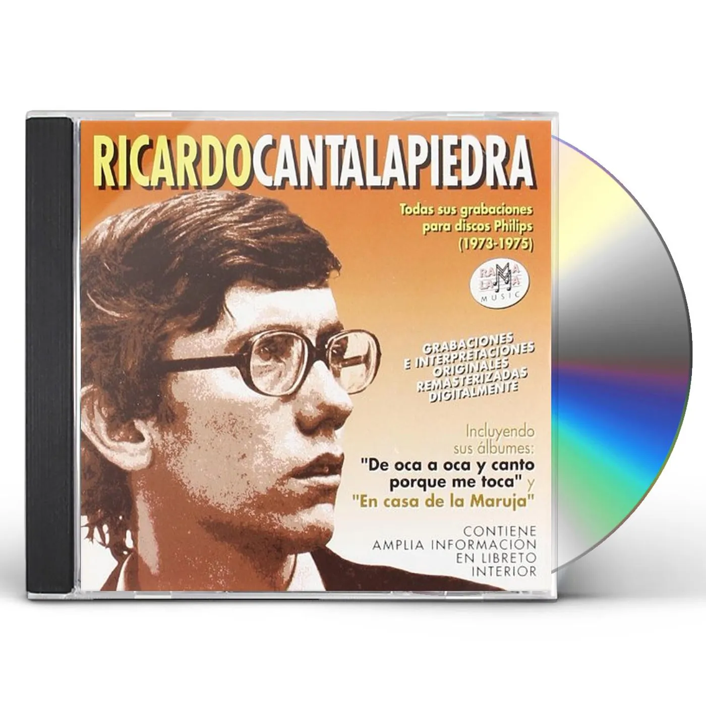 Ricardo Cantalapiedra TODAS SUS GRABACIONES EN PHILIPS CD