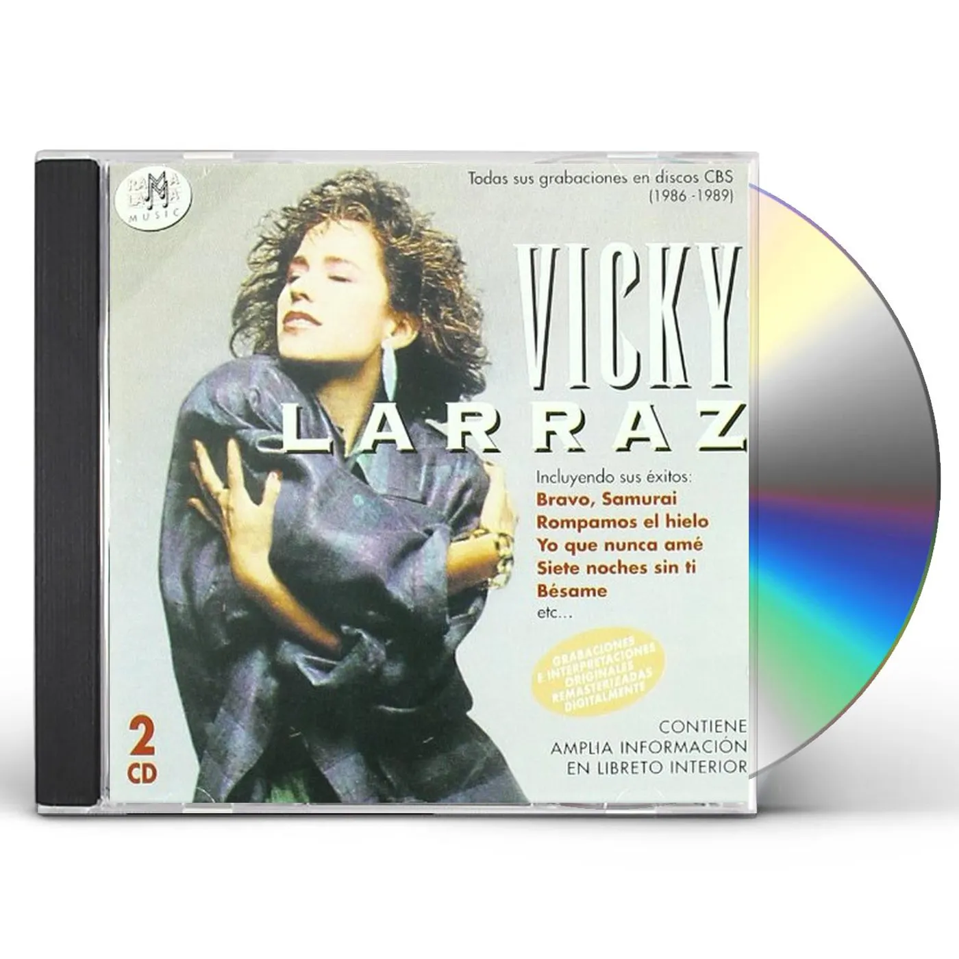 Vicky Larraz TODAS SUS GRABACIONES EN DISCOS CBS (1986-1989) CD