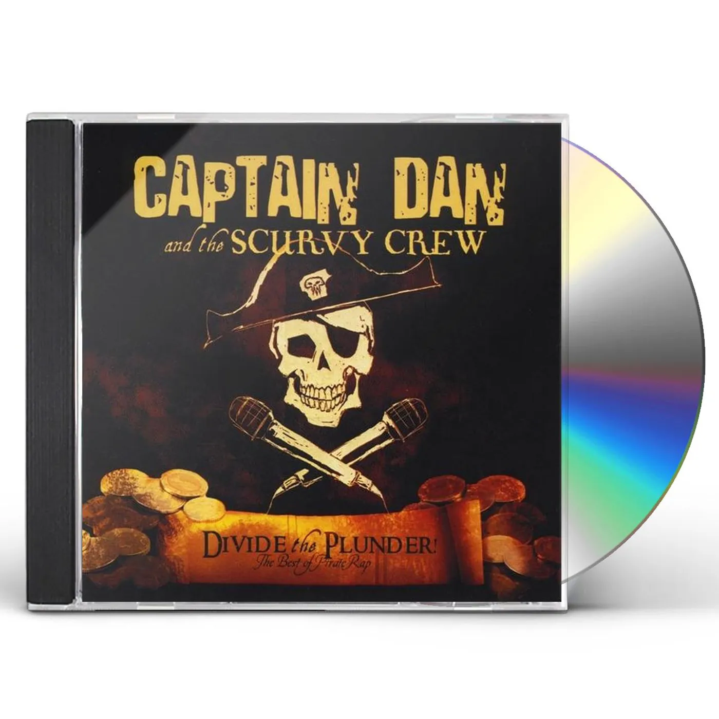 Captain Dan & The Scurvy Crew DIVIDE THE PLUNDER-THE BEST OF PIRATE RAP CD