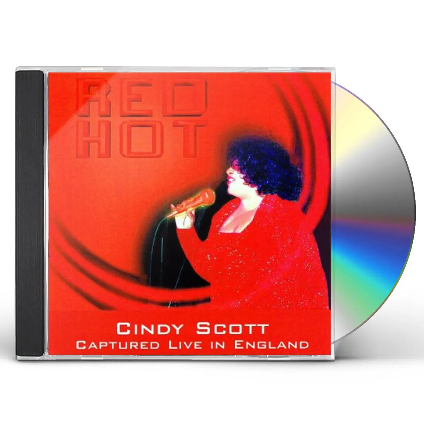 Cindy Scott LIVE & RED HOT CD