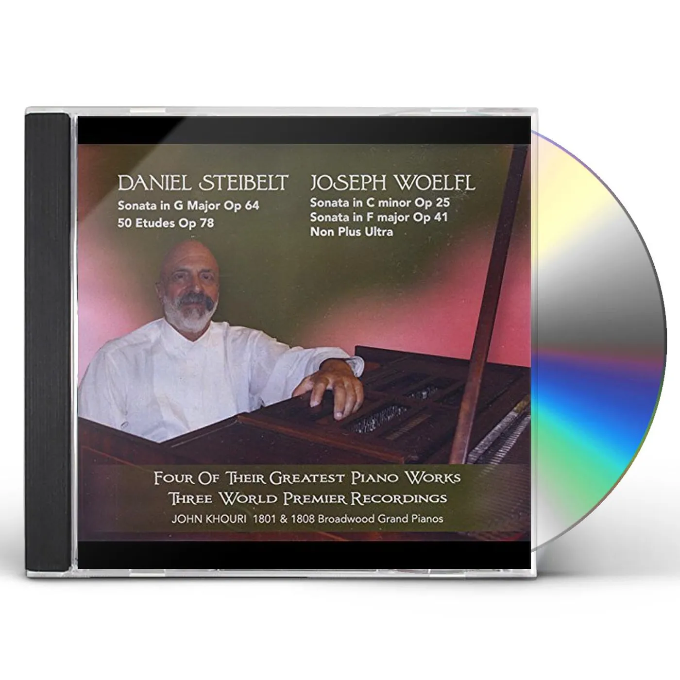 John Khouri DANIEL STEIBELT / JOSEPH WOELFL THEIR GREATEST CD