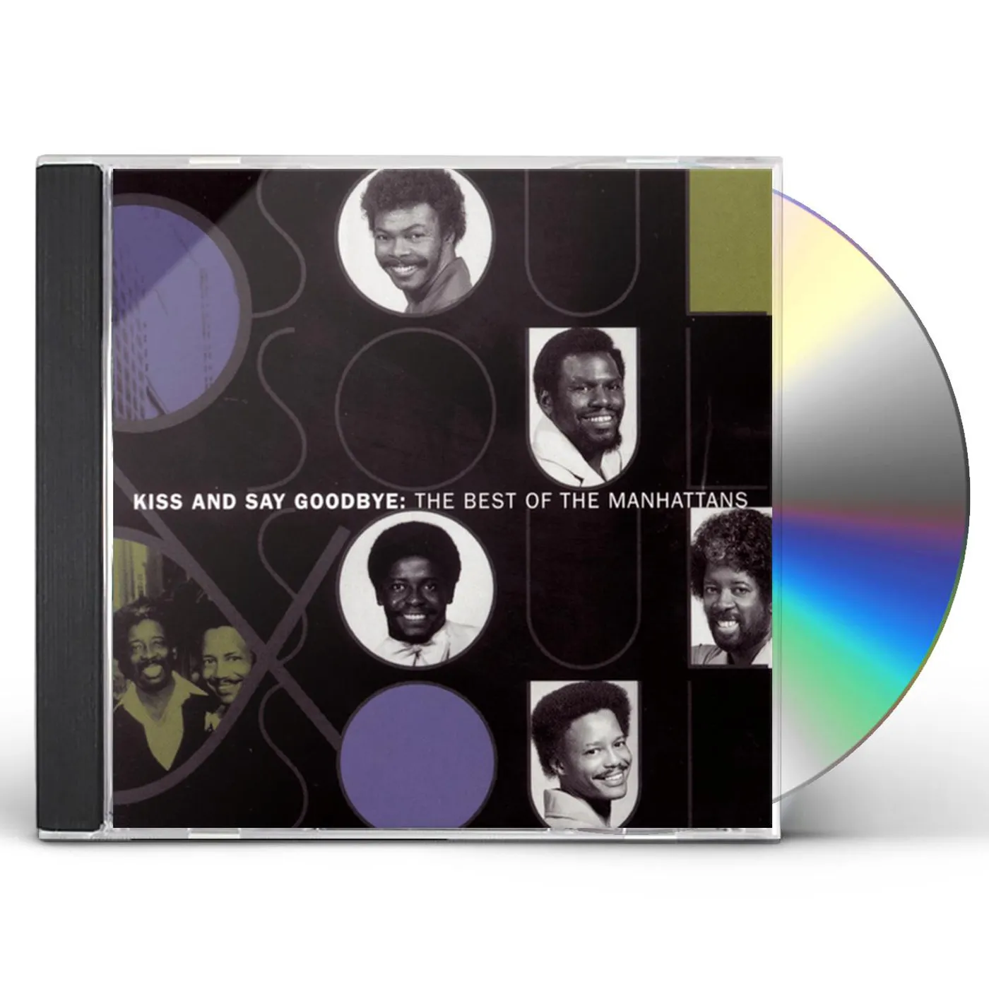The Manhattans BEST OF: KISS & SAY GOODBYE CD
