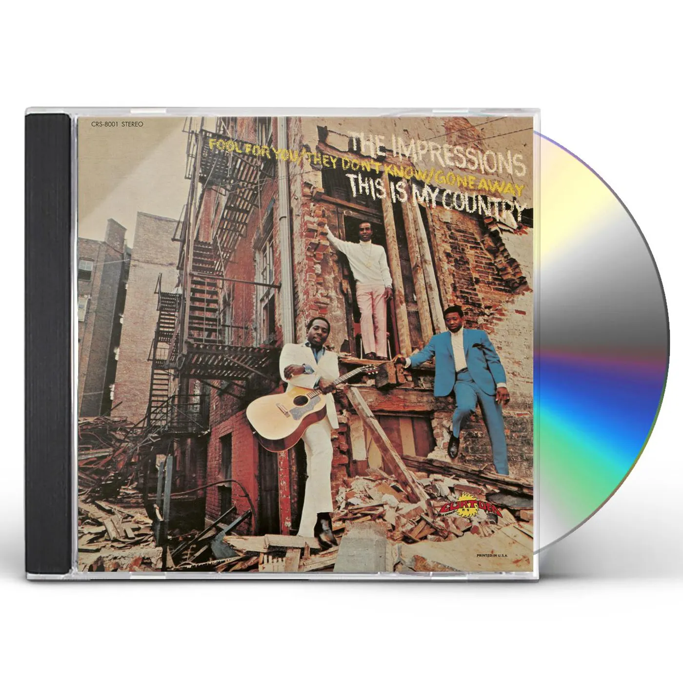 The Impressions THIS IS MY COUNTRY CD