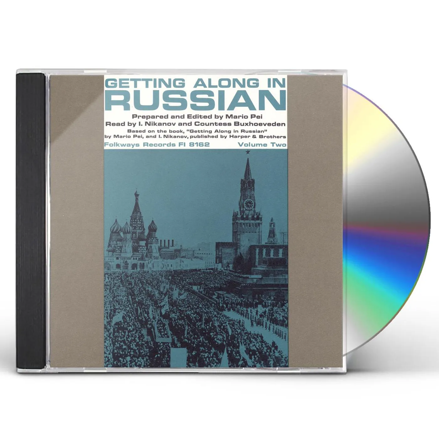 Mario Pei GETTING ALONG IN RUSSIAN VOL. 2 CD