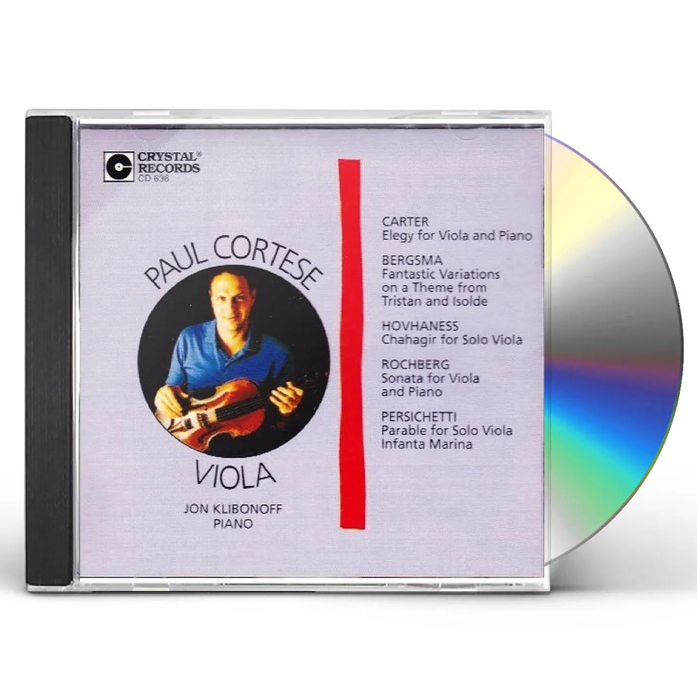 Paul Cortese VIOLA WORKS CD