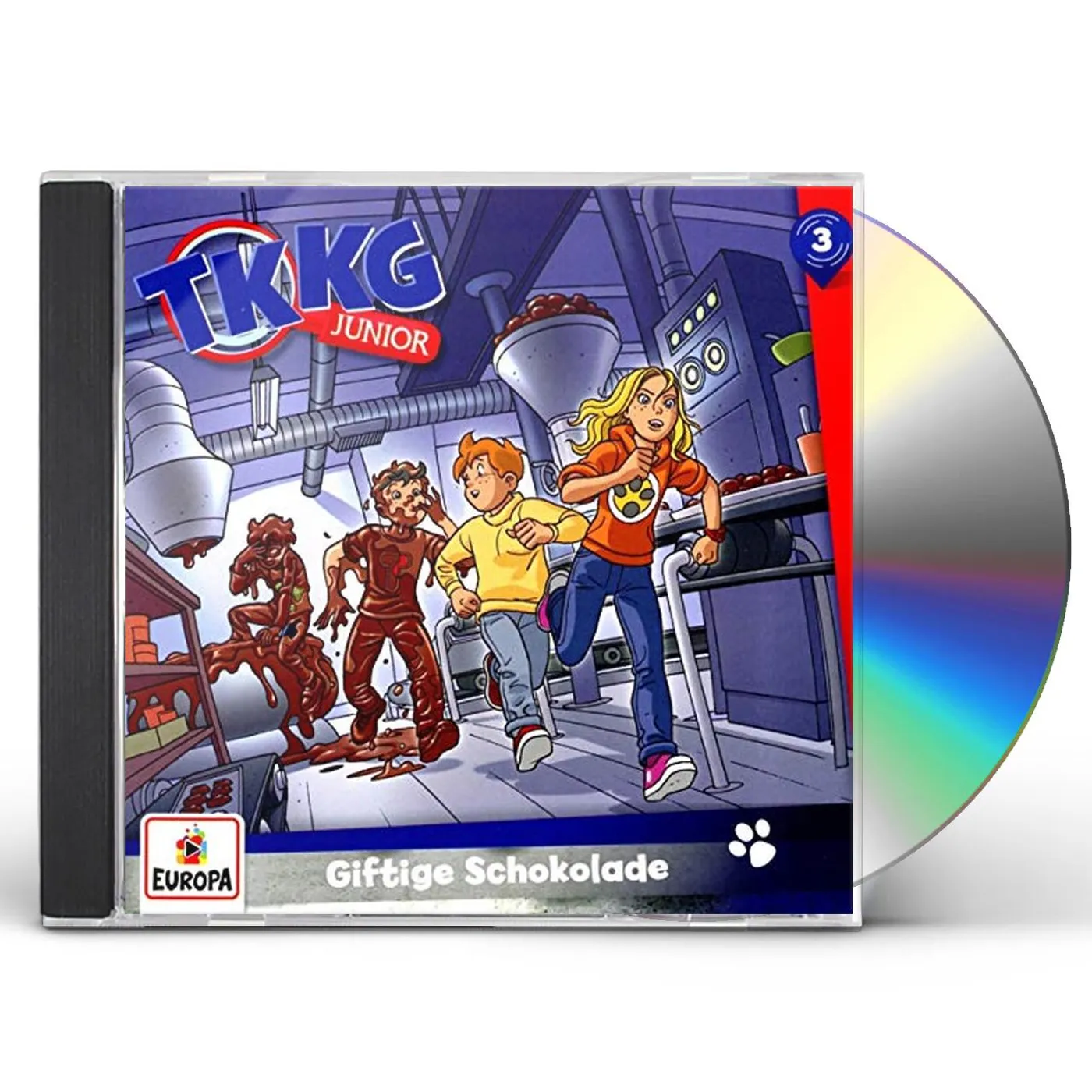 TKKG Junior GIFTIGE SCHOKOLADE CD