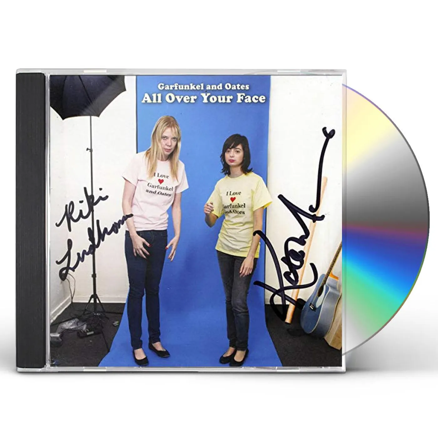 Garfunkel and Oates 165908 All Over Your Face (Signed) CD