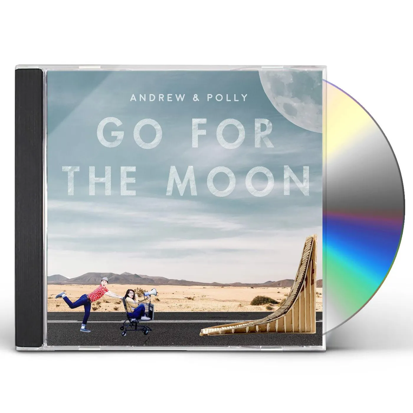 Andrew & Polly GO FOR THE MOON CD