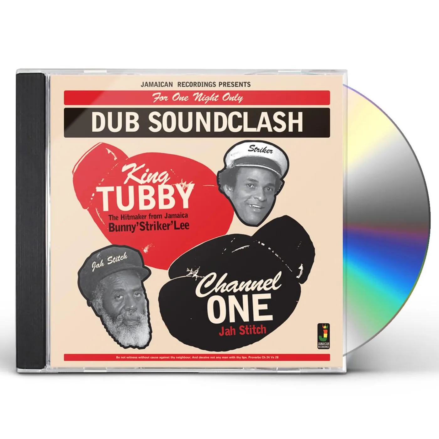 KING TUBBY VS CHANNEL ONE DUB SOUNDCLASH CD