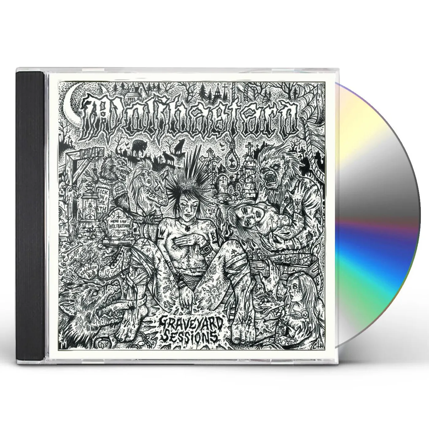 Wolfbastard GRAVEYARD SESSIONS CD
