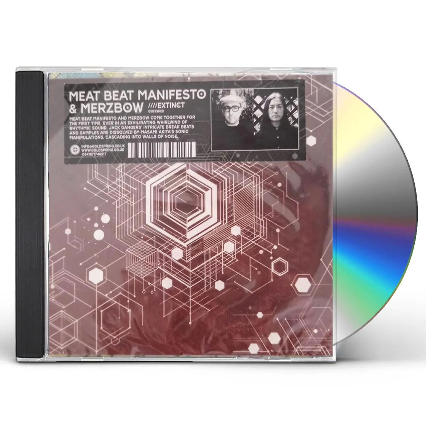 Meat Beat Manifesto & Merzbow EXTINCT CD
