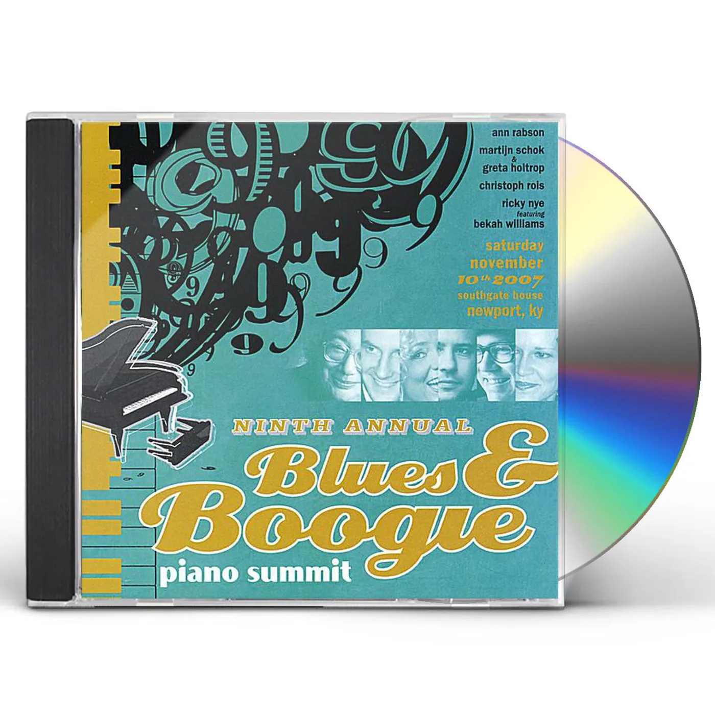 Ricky Nye HIGHLIGHTS FROM THE NINTH ANNUAL BLUES & BOOGIE PI CD