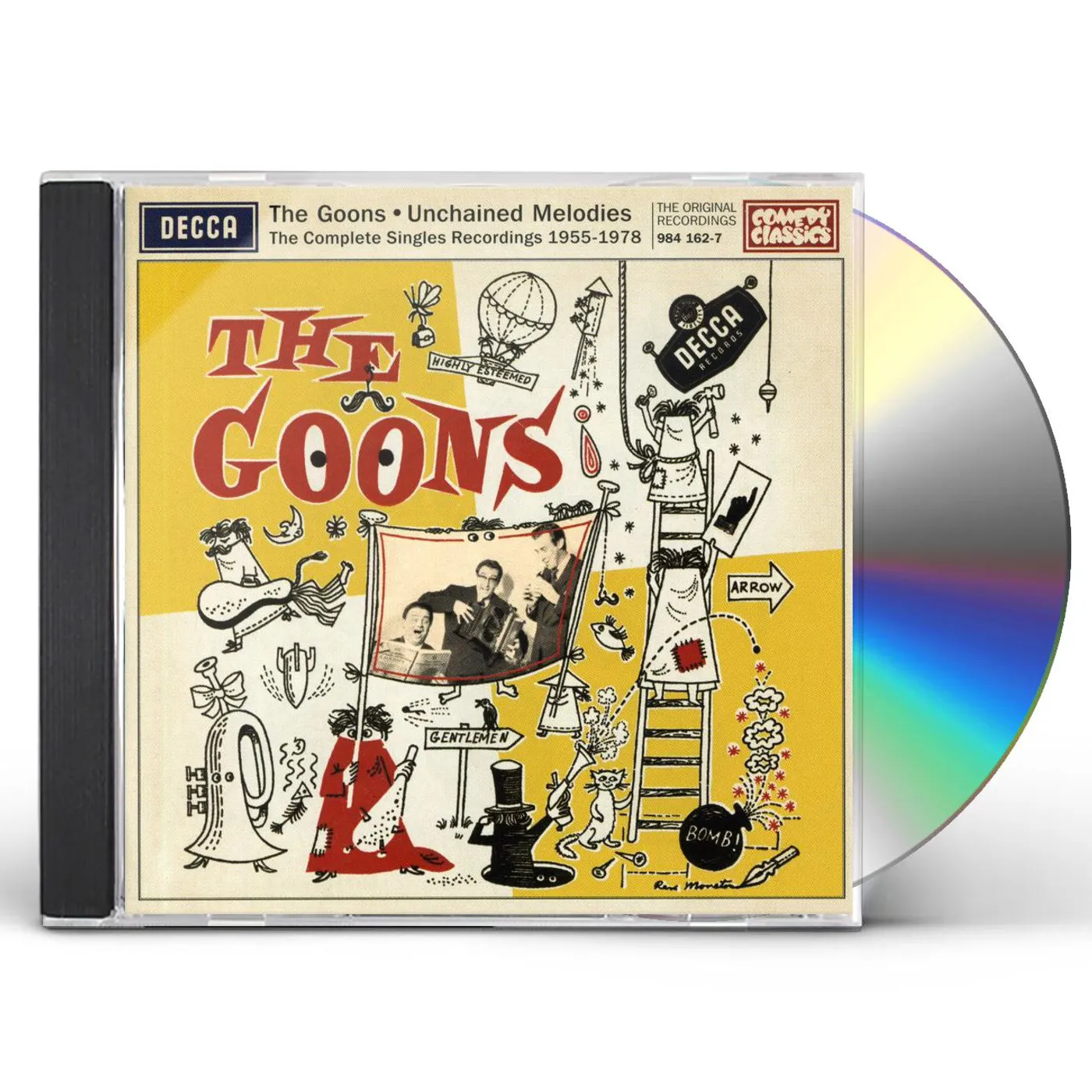 Goons UNCHAINED MELODIES: COMPLETE RECORDINGS 1955-1978 CD