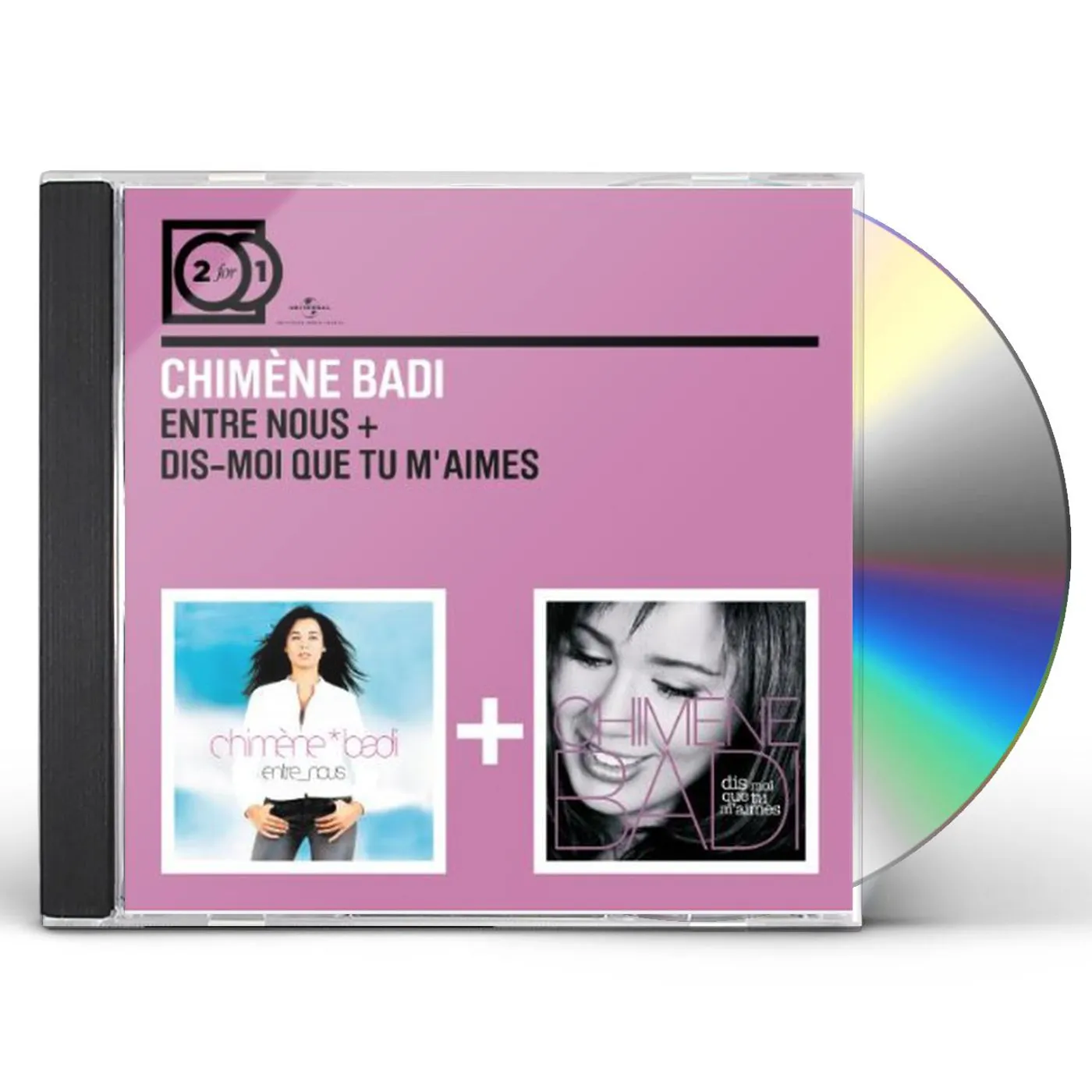 Chimène Badi ENTRE NOUS/DIS-MOI QUE TU M AI CD