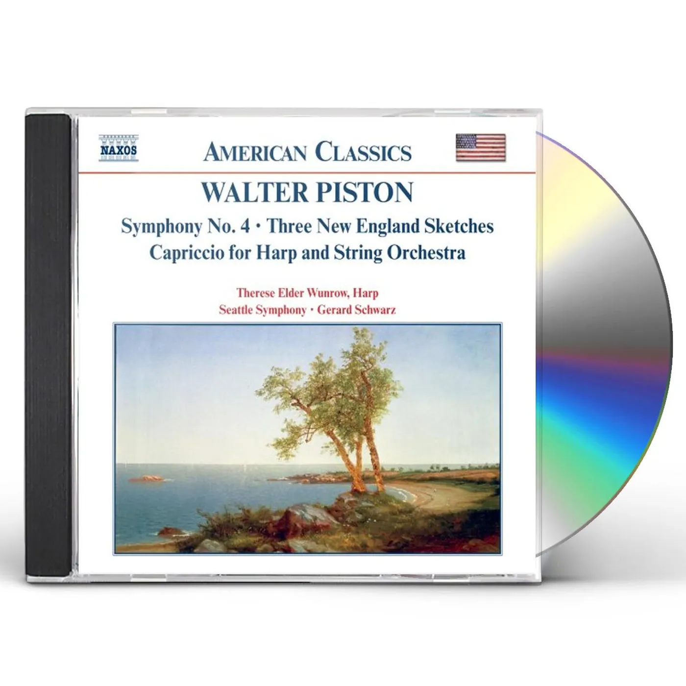 Walter Piston SYMPHONY NO. 4 CD