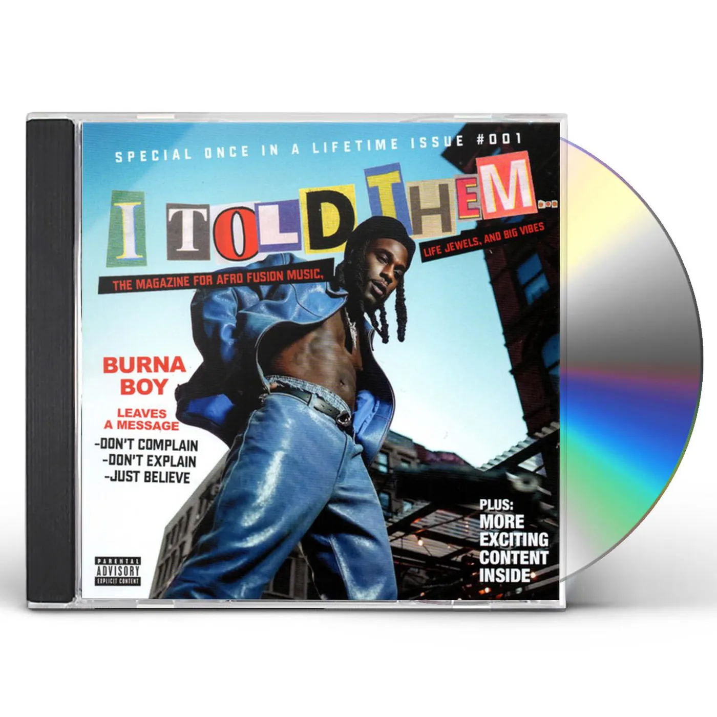 Burna Boy I TOLD THEM... CD