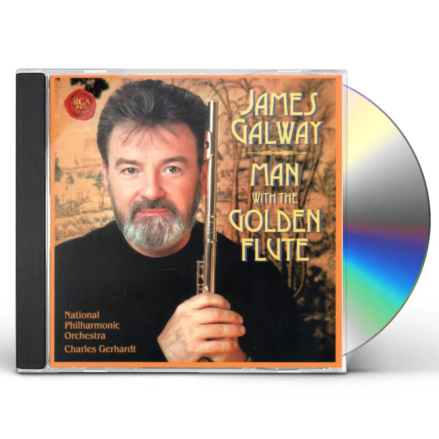 James Galway MAN WIP GOLDEN FLUTE CD
