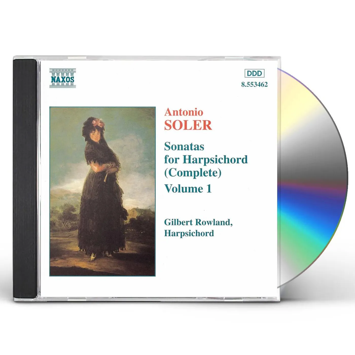 Antonio Soler HARPSICHORD SONATAS VOL. 1 CD