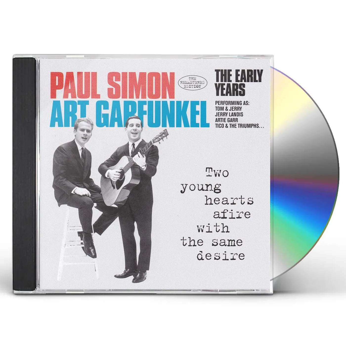 Simon & Garfunkel TWO YOUNG HEARTS AFIRE WITH THE SAME DESIRE (24BIT REMASTER) CD