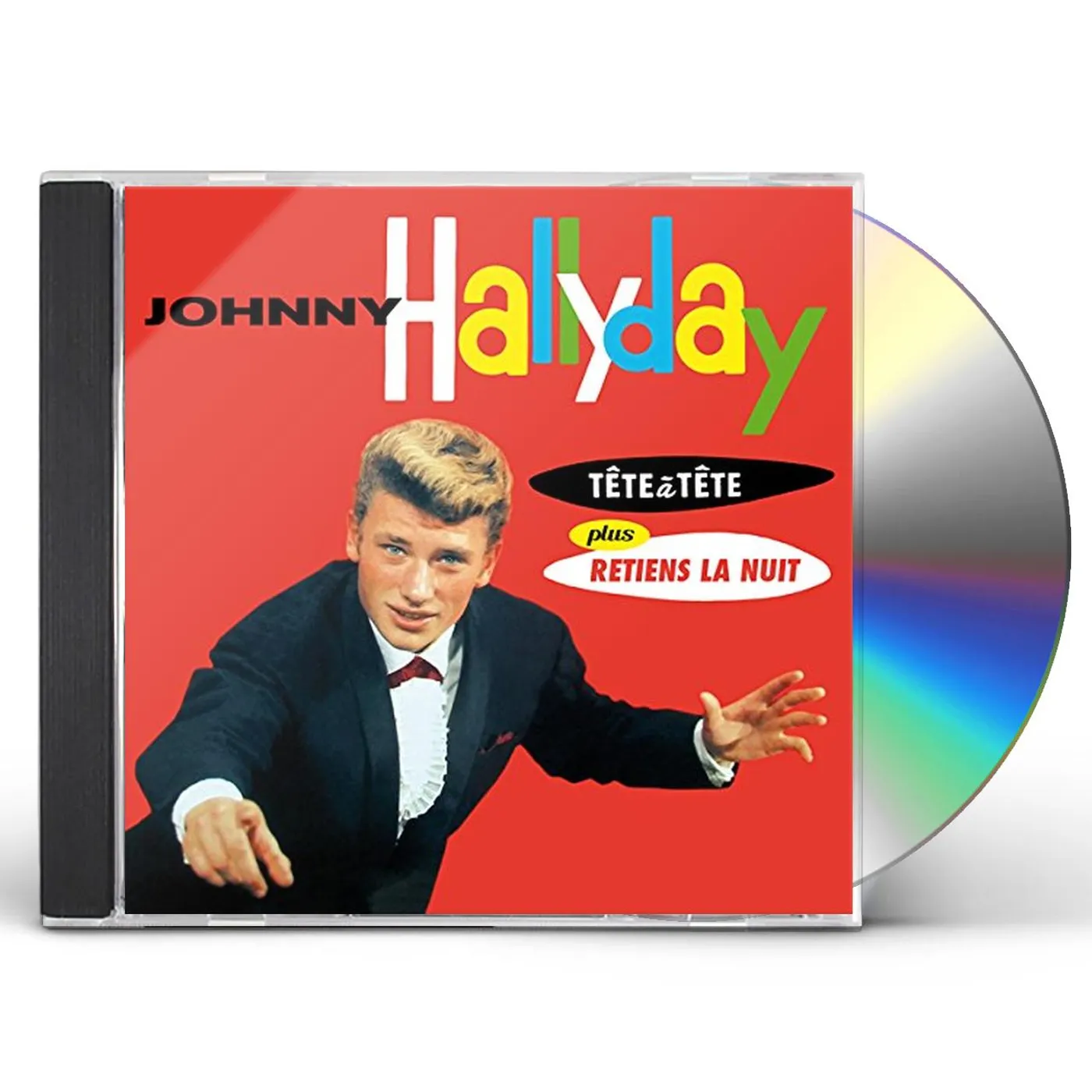Johnny Hallyday TETE A TETE PLUS RETIENS LA NUIT + 12 BONUS TRACKS CD