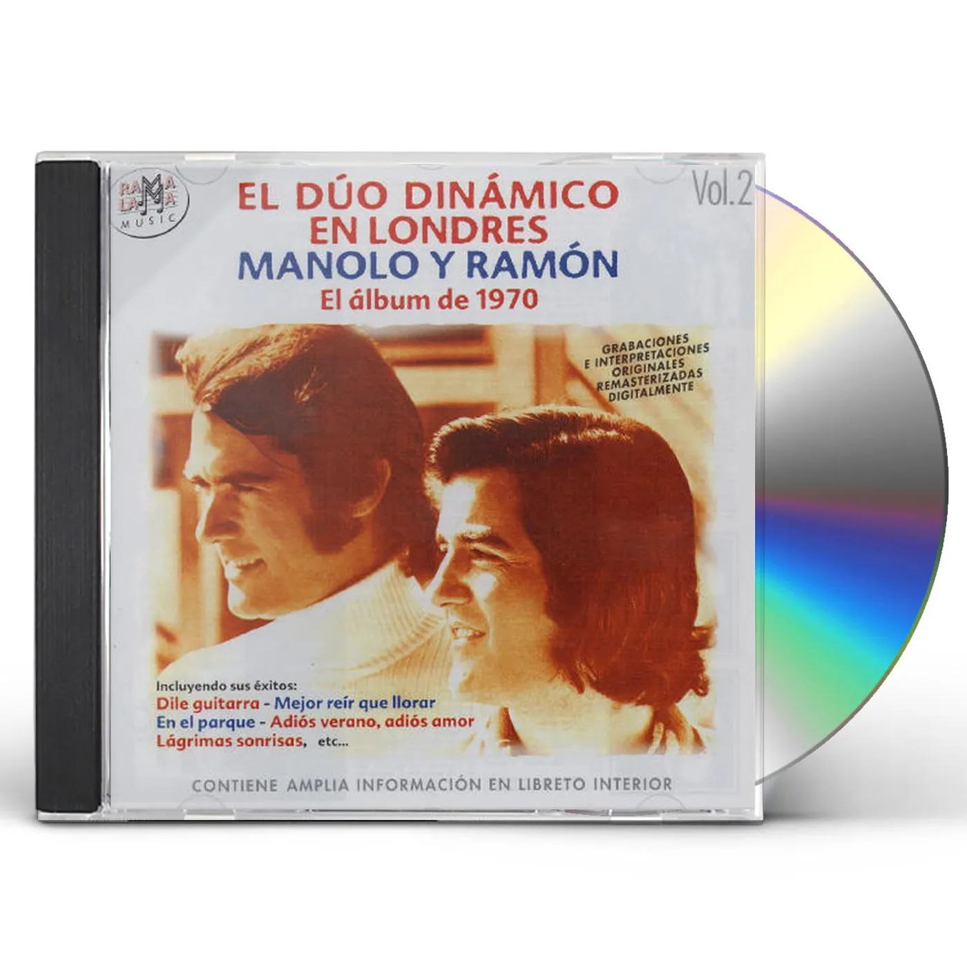 Duo Dinamico MANOLO Y RAMON EL ALBUM DE 1970 CD