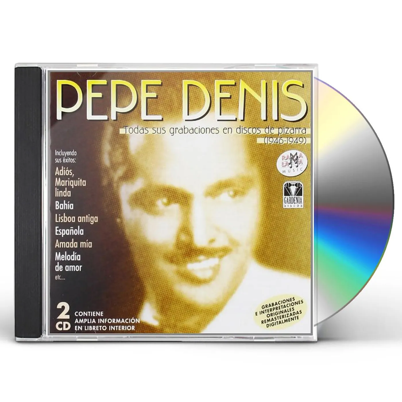Pepe Denis TODAS SUS GRABACIONES EN DISCOS DE PIZARRA CD