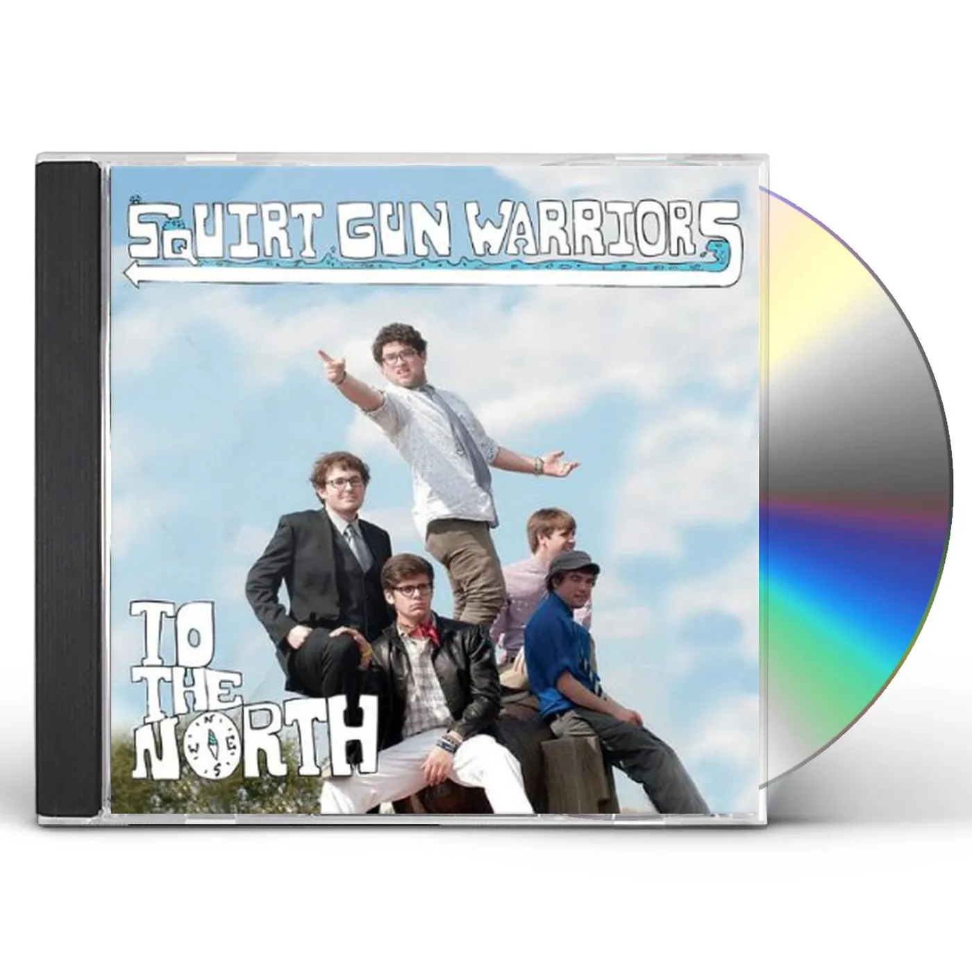 Squirt Gun Warriors TO THE NORTH CD